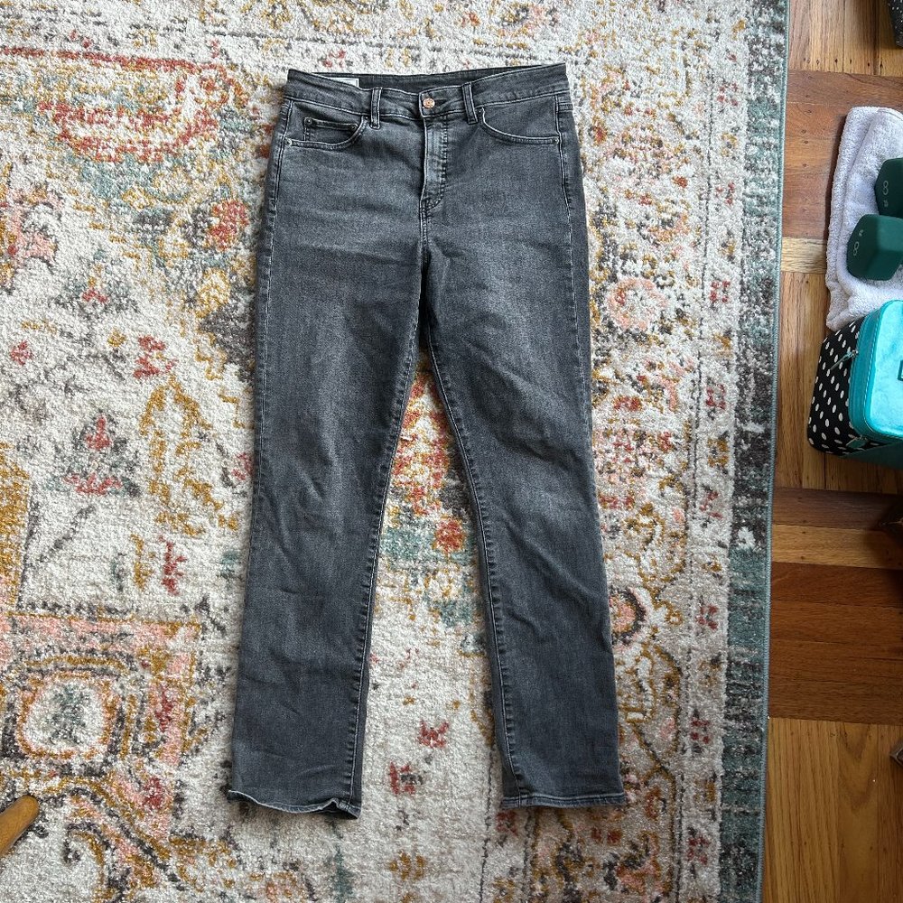 High Rise Classic Straight Jeans